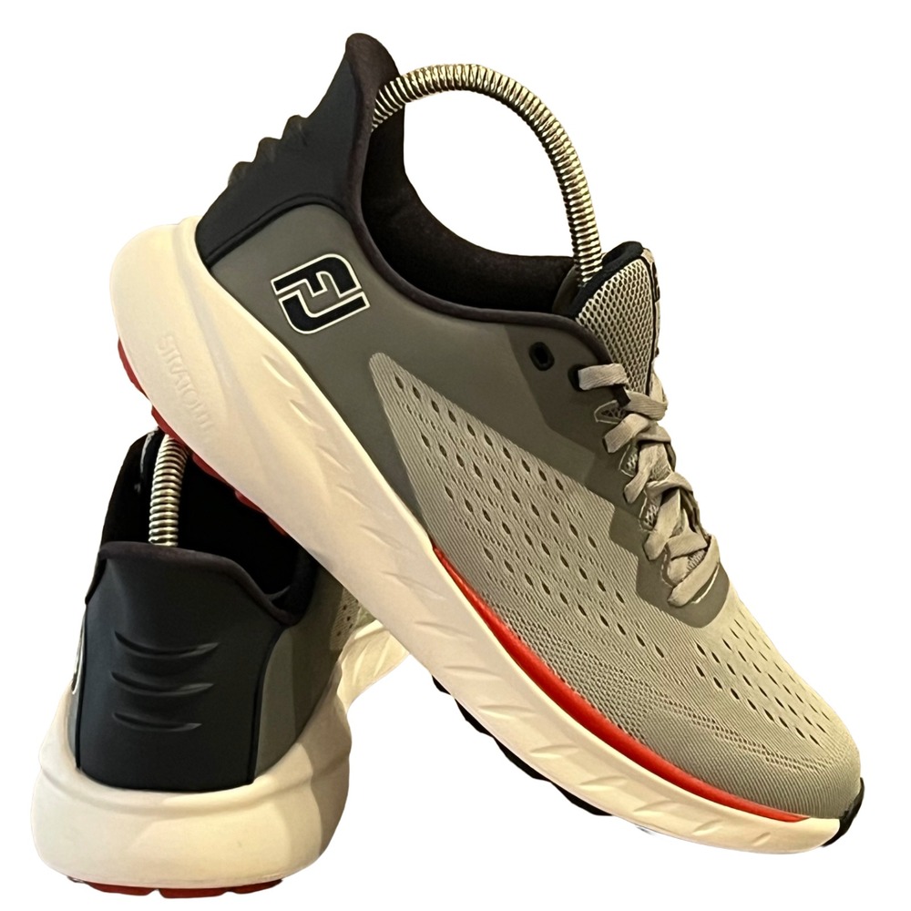 Footjoy FJ Golf Shoes Mens 8.5 Flex XP Spikeless Gray Mesh 56284